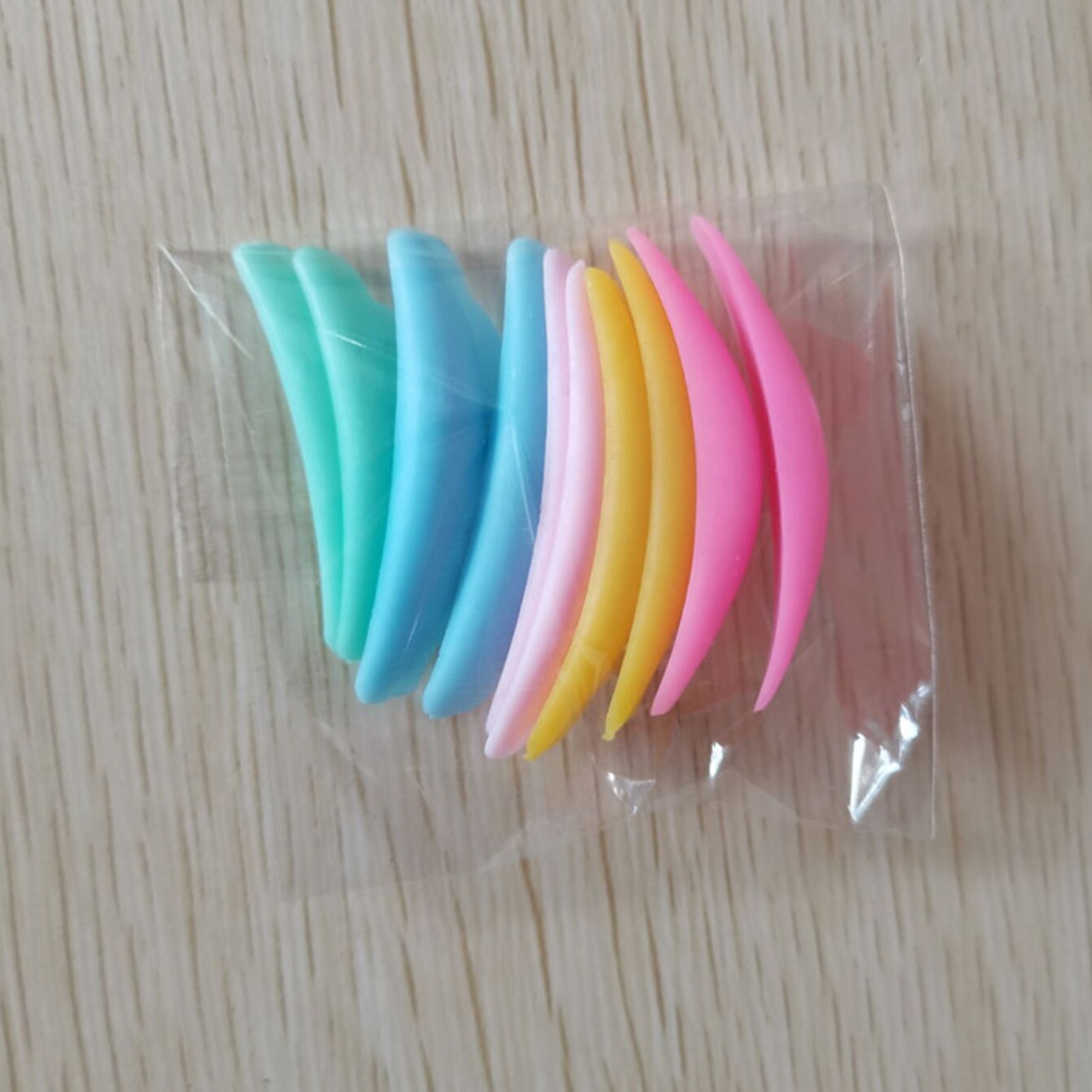 5 пар силиконовых подушечек для завивки ресниц