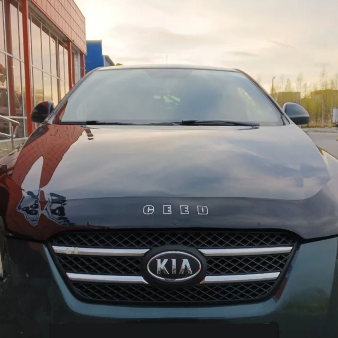 Дефлектор капота (мухобойка) для KIA CEED I (2007-2009)