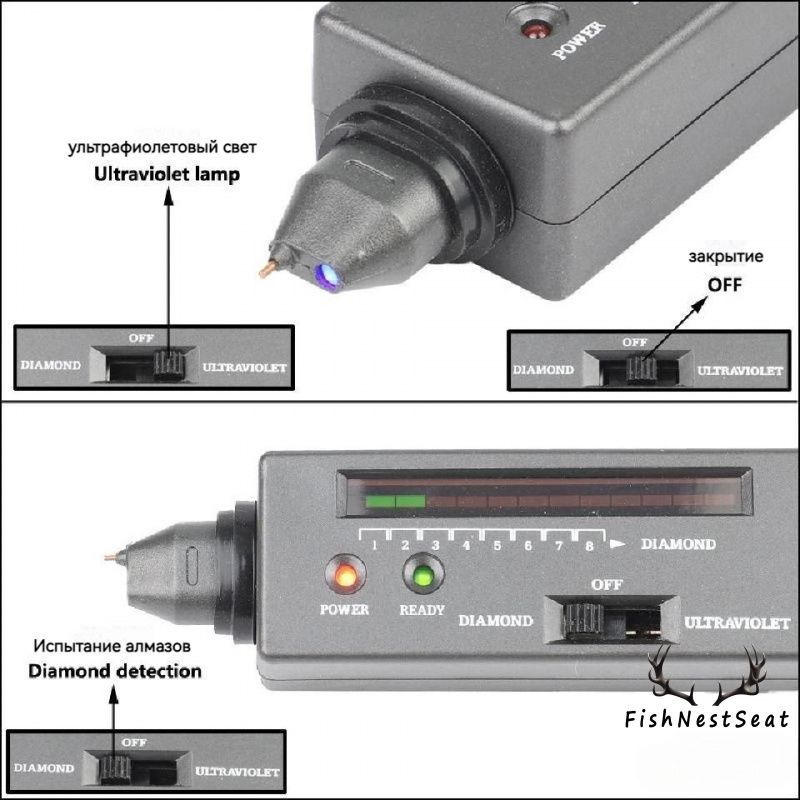 Детектор драгоценных камней Diamond sure I