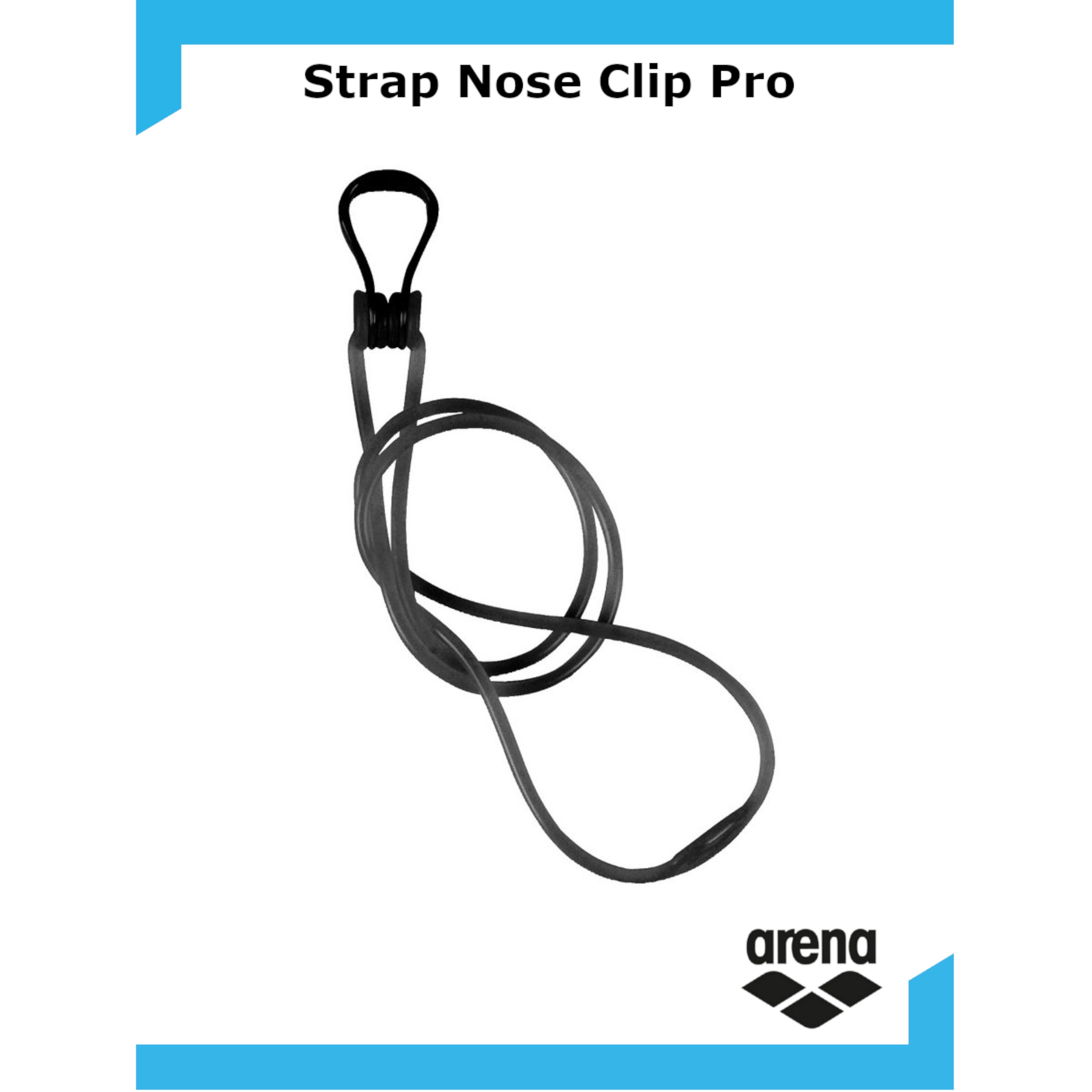 Зажим для носа Arena Strap Nose Clip Pro, черный