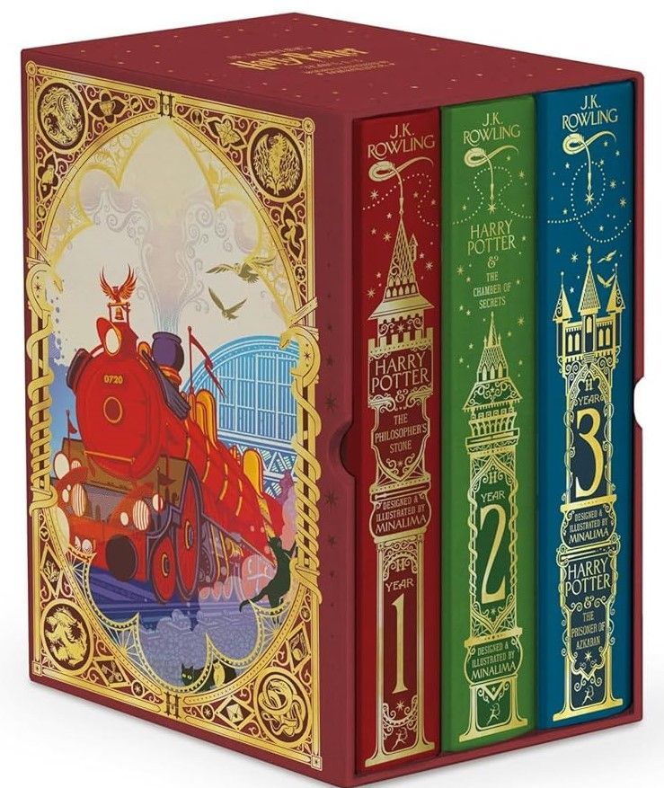 HarryPotter1-3BoxSet:MinaLimaEditionHardcover.Товаруцененный|РоулингДжоанКэтлин