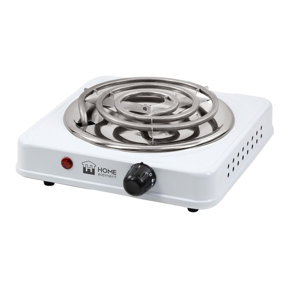 Плитка электрическая настольная HOME ELEMENT HE-HP718B, 1 конфорка, d14, белый купить на OZON по низкой цене (1621321240)