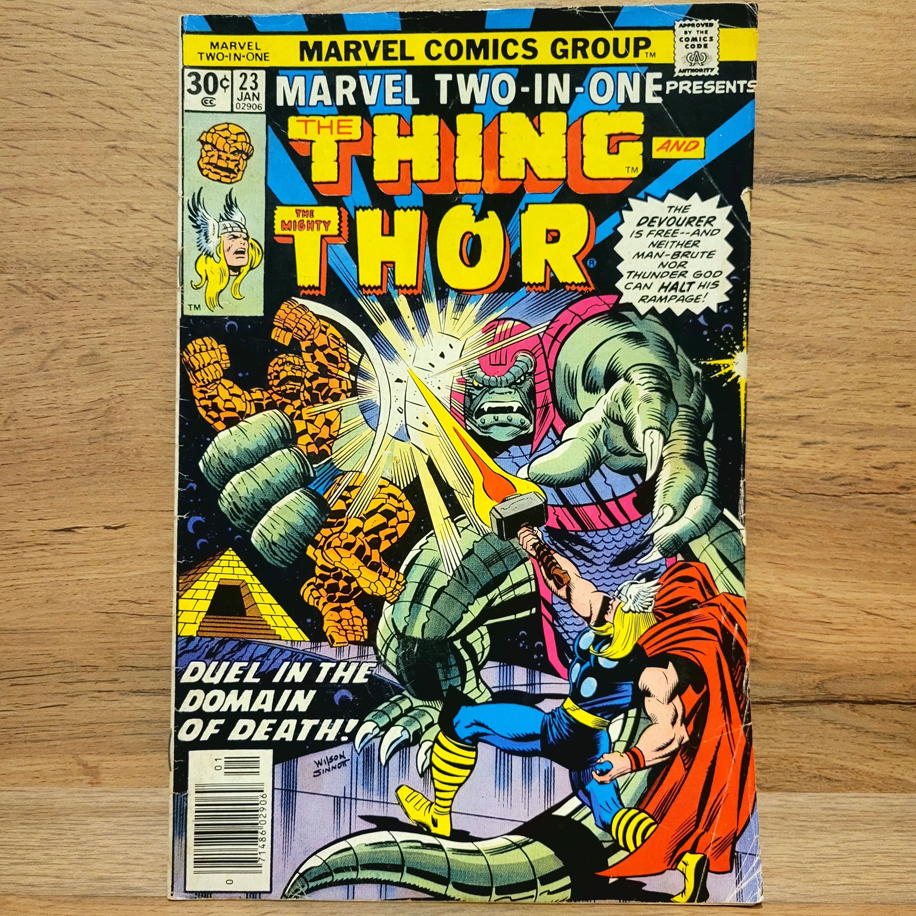 Раритетный Комикс Marvel Two In One #23. 1977 Год. | Lee