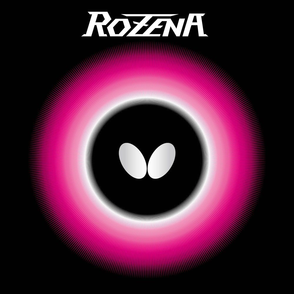 Накладка для настольного тенниса BUTTERFLY Rozena, Чёрный , размер 2.1