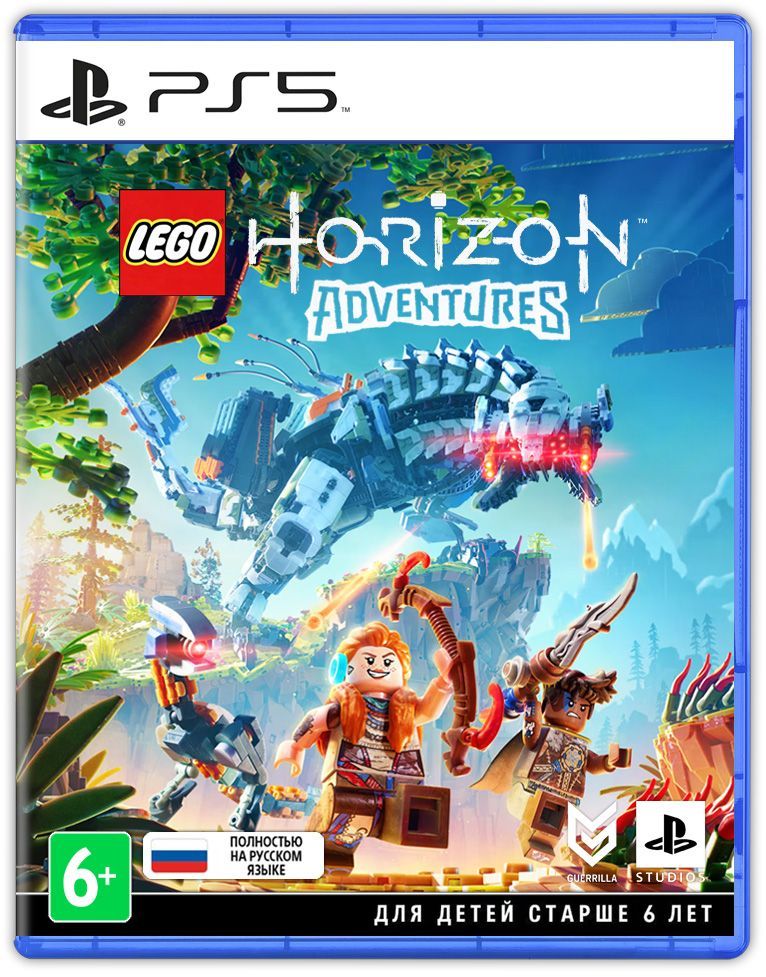 Игра LEGO: Приключения Horizon (PlayStation 5, Русская версия, Русская обложка)