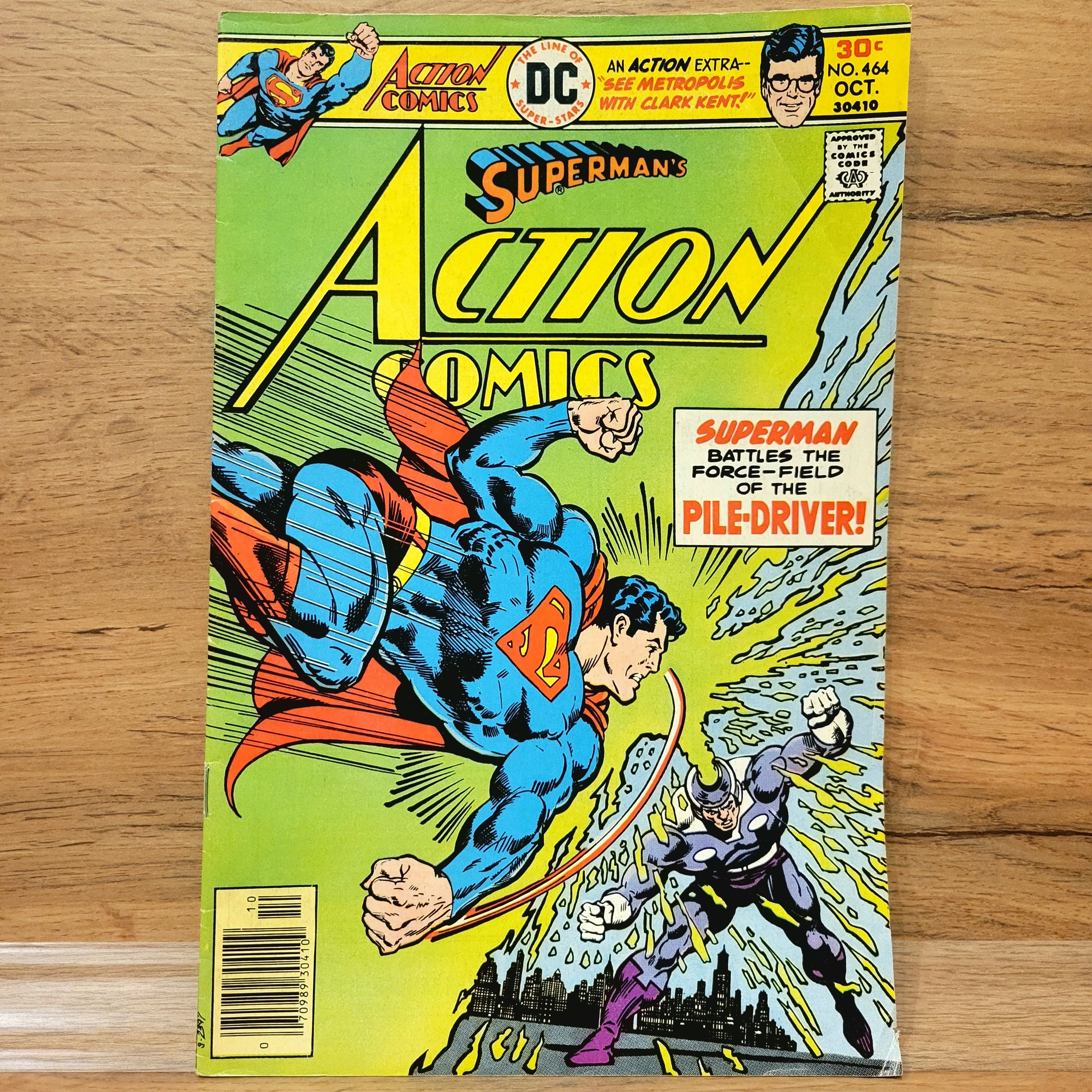 Раритетный Комикс Action Comics #464. 1976 Год. | Lee