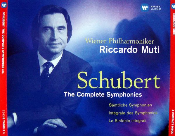 Диск SCHUBERT, F., COMPLETE SYMPHONIES - Muti, Riccardo (4 CD)