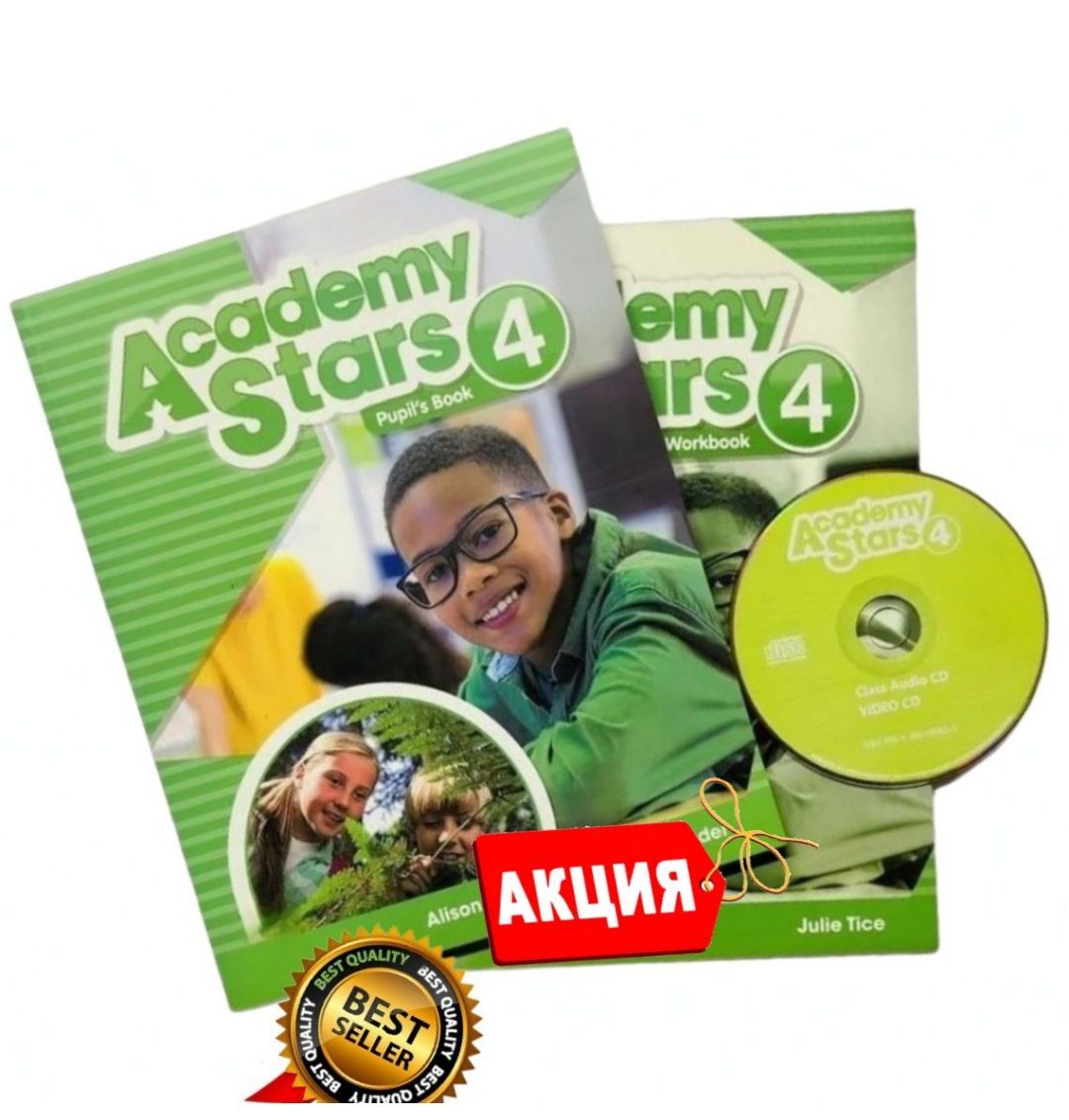 Academy Stars 4: Pupil's Book + Workbook + CD