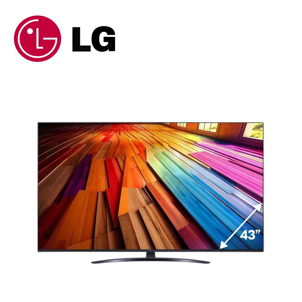 LG Телевизор 43UT81009LB 43" 4K UHD, черный