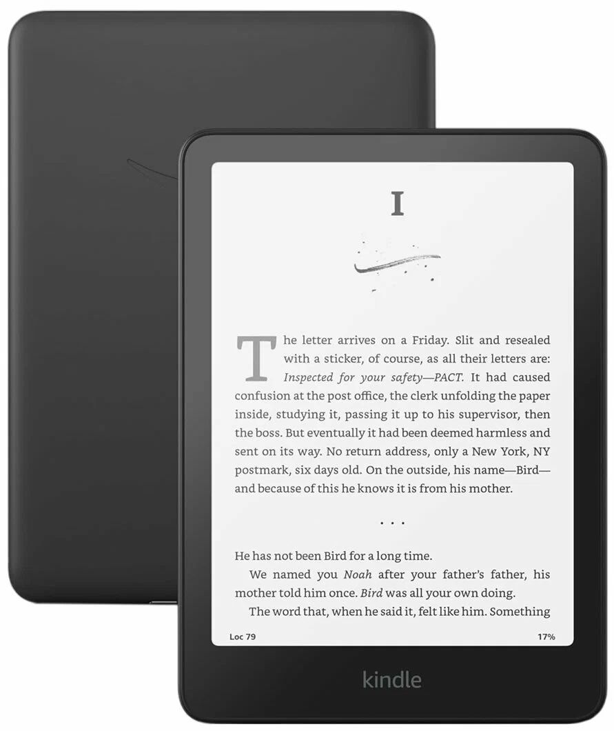 Amazon Kindle 7" Электронная книга Paperwhite 2024 (12th gen) 16 Гб, черный матовый