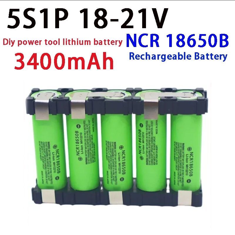 Новый20ANCR18650B3400mAh-6800Mah3S4S5S12.6V14.8V18V21VDIYСварочныйаккумуляторЗаряжаемыйлитиевыйаккумулятор