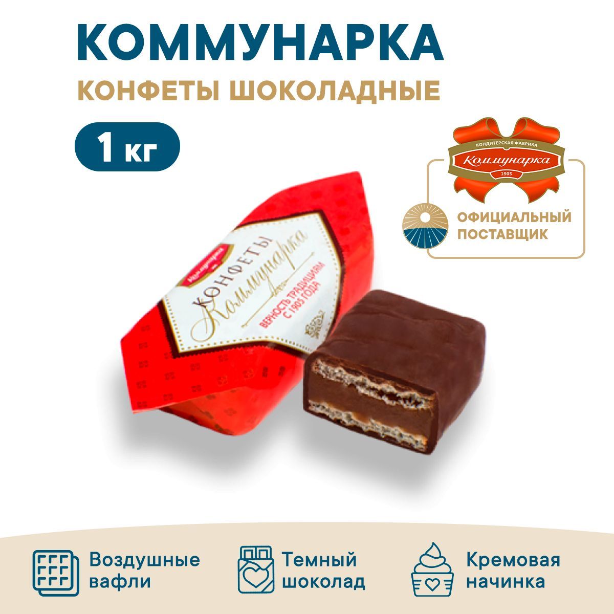 Конфеты шоколадные Коммунарка 1кг