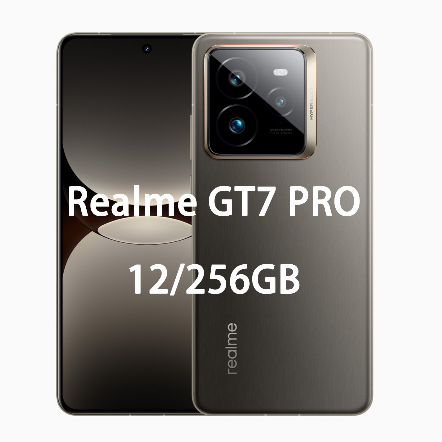 realmeСмартфонGT7ProРостест(EAC)12/256ГБ,серый