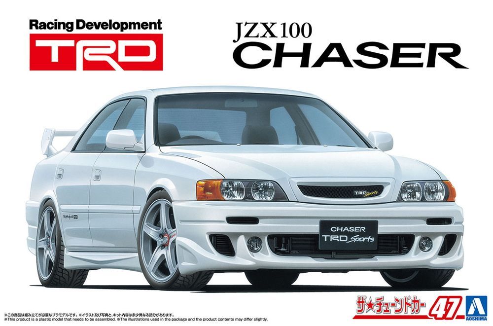 Сборная модель Aoshima 1/24 TRD JZX100 CHASER '98 (TOYOTA)