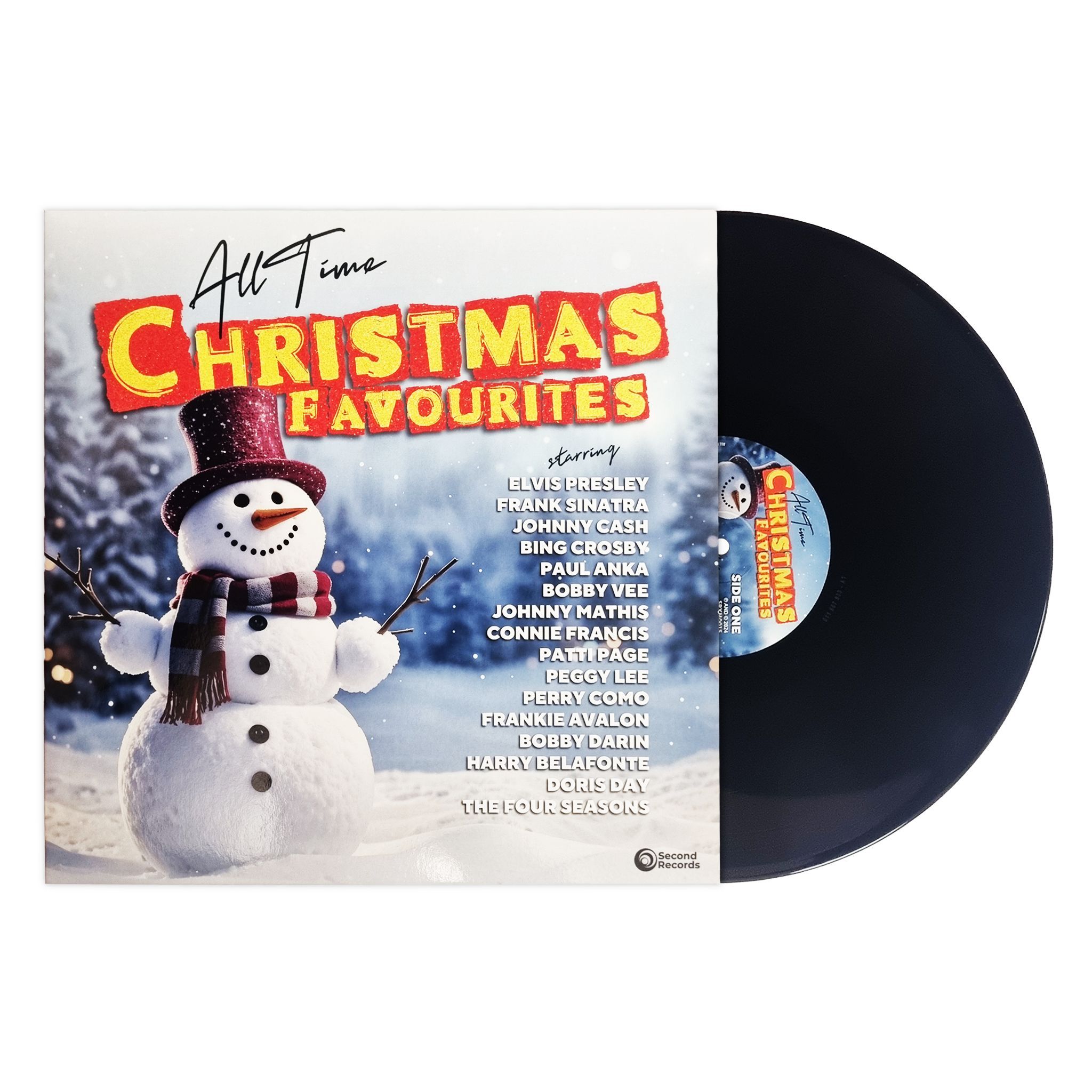 Сборник All Time Christmas Favourites LP виниловая пластинка