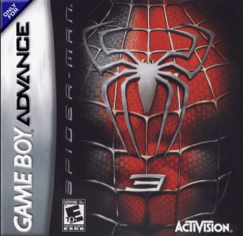 Игровой картридж Spider Man 3 (Человек паук 3) GBA, рус.версия (Platinum) (64M)