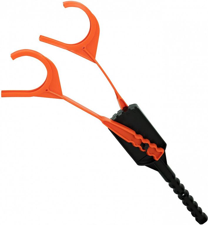 Мишень-тарелочка для стендовой стрельбы стандартная (окрашенная) NEW (в коробке 150шт) оранжевая, приспособление для ручного запуска одной или двух мишеней в подарок