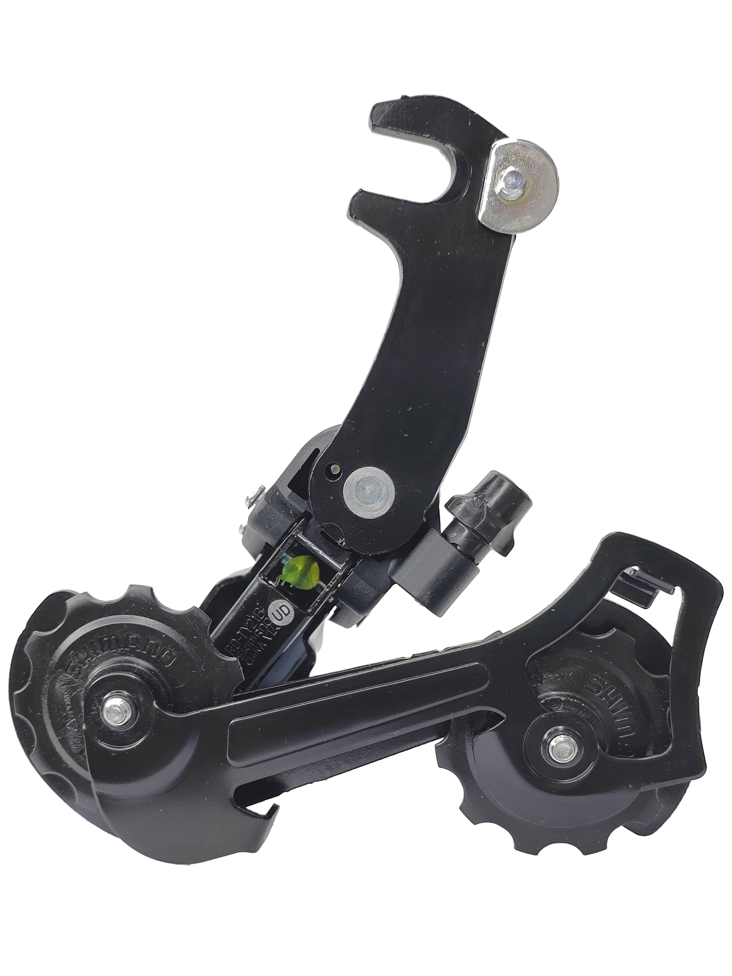 Shimano Переключатель задний для велосипеда RD-TY21B, серия Tourney, 6 скоростей, крепление на ось, черный — Товары для велоспорта — фото 2