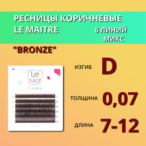 Отзывы на Ресницы для наращивания коричневые Лемат Dark chocolate Le ...