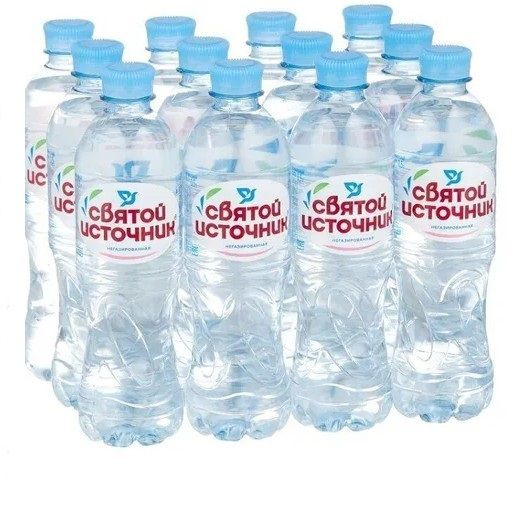 Святой источник 0,5л*12 шт., негазированная вода - купить с доставкой ...