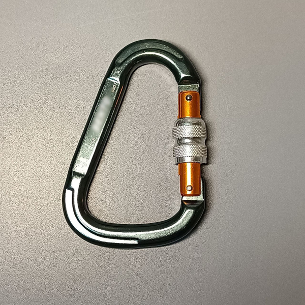 Карабин большой черный с муфтой Keylock - купить с доставкой по ...