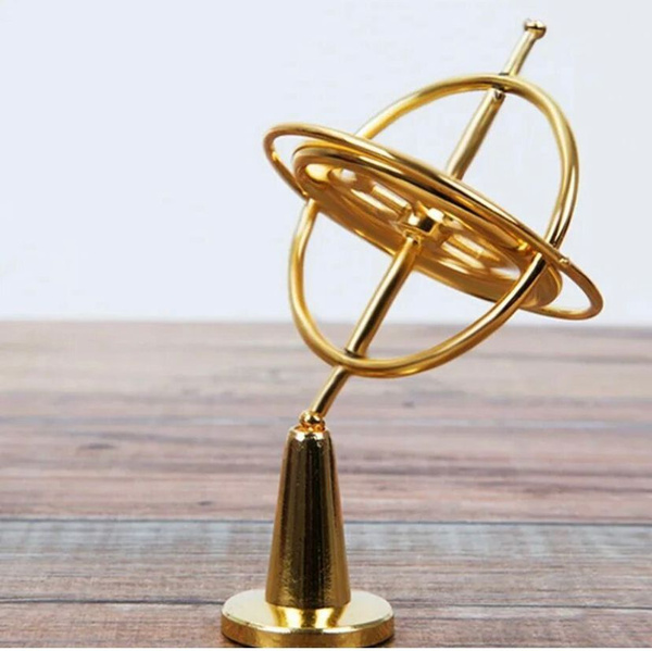 Гироскоп классический из цинкового сплава, GOLD - купить с доставкой по ...