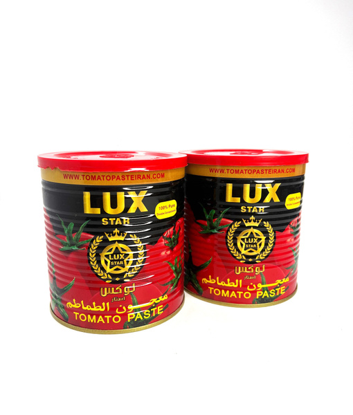 Lux Star, 2 банки*800гр, томатная паста, Иран высший сорт, 1600 гр ...