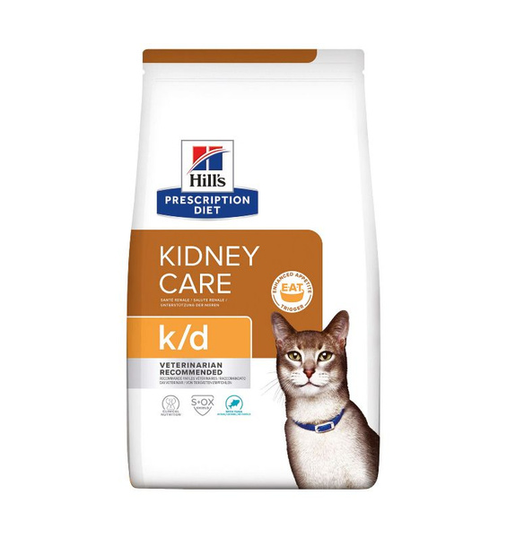 Hills К/d cat Хиллс Сухой лечебный корм для кошек при заболеваниях ...