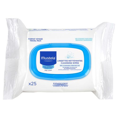 Очищающие салфетки для лица Mustela 25 шт - купить с доставкой по ...