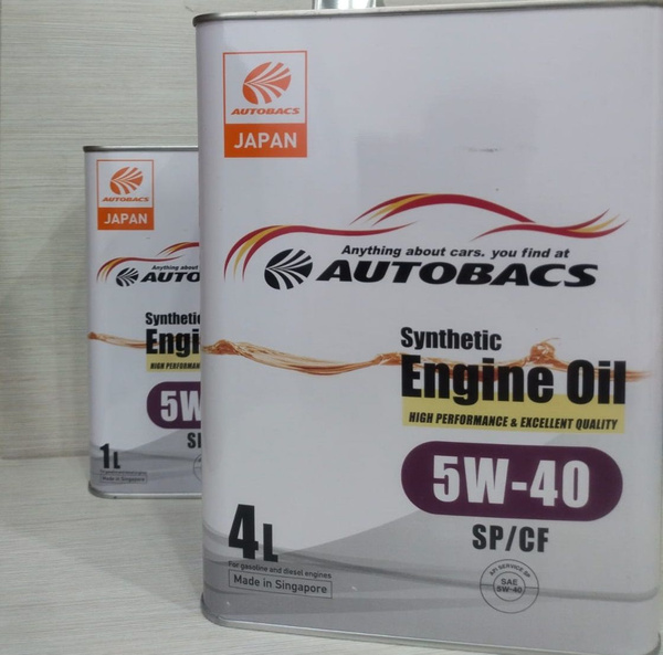 Масло моторное Autobacs 5W-40 Синтетическое - купить в интернет ...