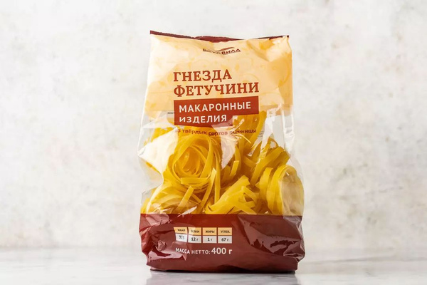Макароны Гнезда Фетучини 400 г - купить с доставкой по выгодным ценам в ...