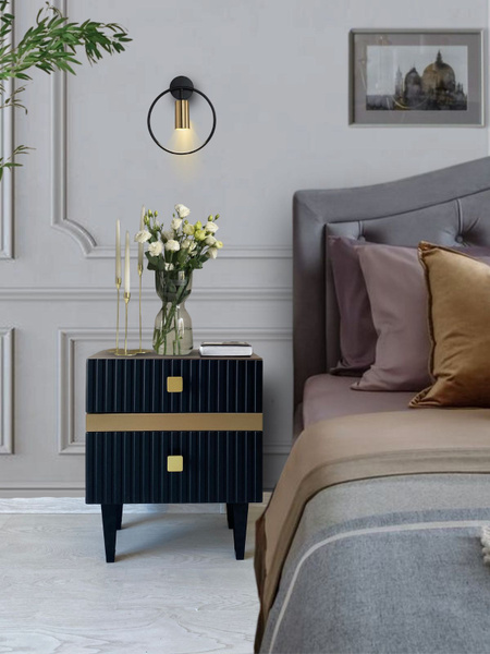 Тумба прикроватная Uzor "Adelante", 47x30x56 см - купить по выгодной ...