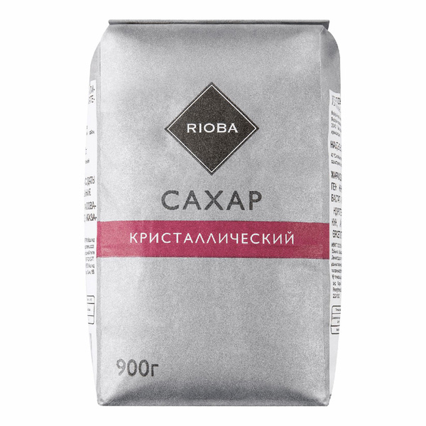 Rioba Сахар Песок 900г. 1шт. - купить с доставкой по выгодным ценам в ...