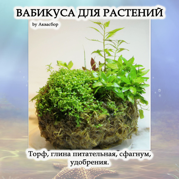 Вабикуса для растений (питательный субстракт) 3 шт - купить с доставкой ...
