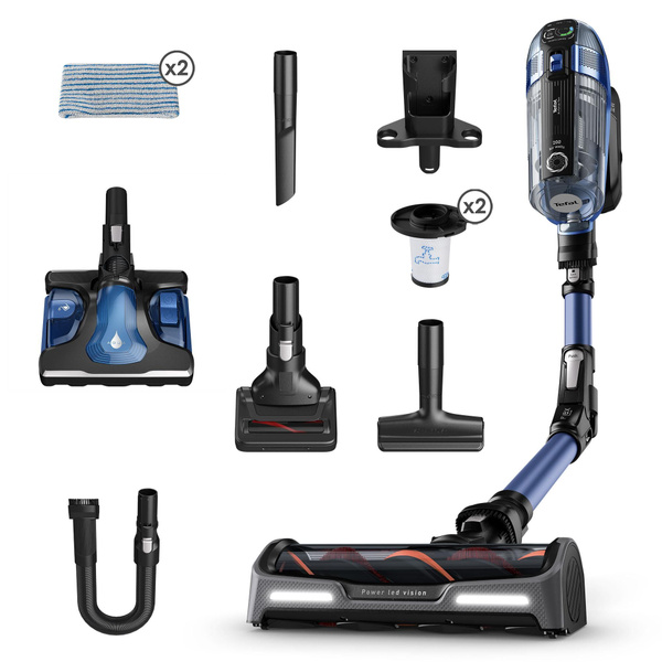 Пылесос Tefal X-Force Flex 14,60 Aqua TY99C0 70 мин функция стирки ...