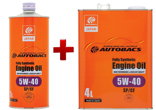 Масло моторное Autobacs 5W-40 Синтетическое - купить в интернет ...