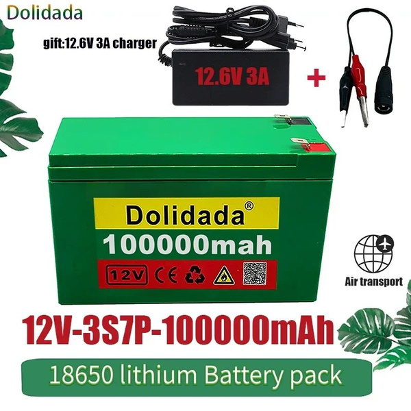 Сменная батарея для внешнего аккумулятора (Power Bank) 3S7P 电池组 绿色 ...
