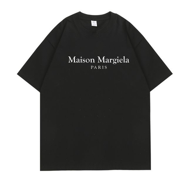 Футболка MAISON MARGIELA, размер 50, цвет черный - купить по выгодной ...