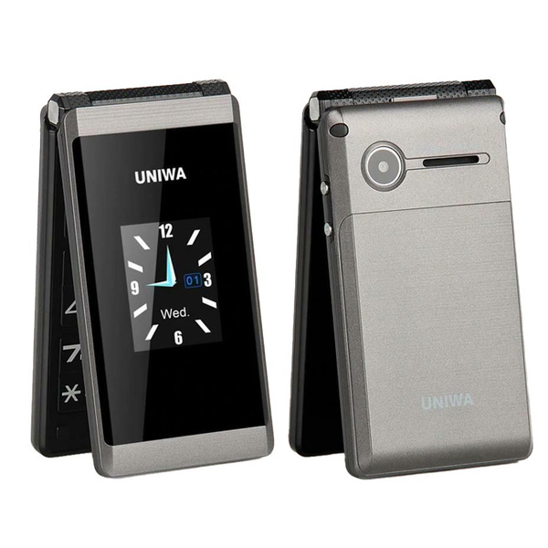 Мобильный телефон UNIWA X28, серый - купить по выгодной цене в интернет ...