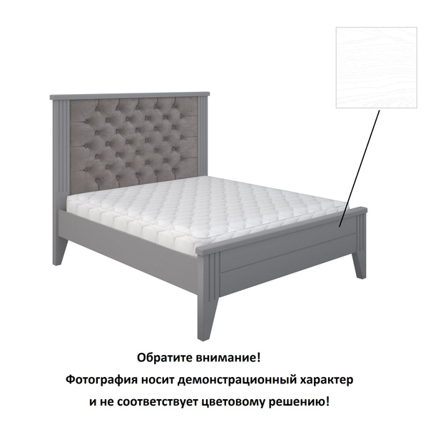 Двуспальная кровать \"Верона\" кровать 1, 6 каретная стяжка + 2 тумбы ...