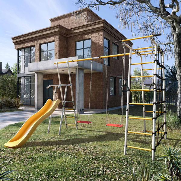 Спортивный комплекс Romana Богатырь Плюс-2 - купить по выгодной цене в ...