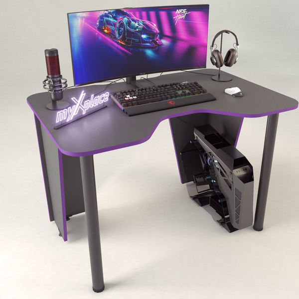 Игровой компьютерный стол myXplace Xplace 110, 110х72х75 см - купить по ...