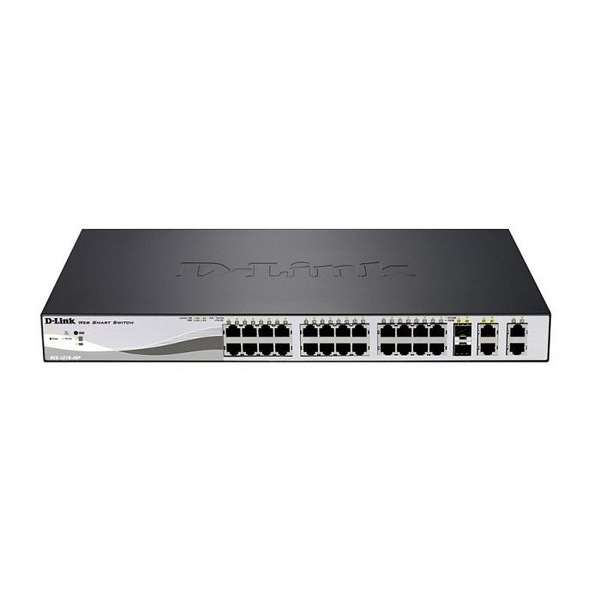 Коммутатор D-Link DGS-1210-28P - купить по выгодной цене в интернет ...