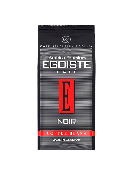 Кофе Egoiste Noir Arabica Premium в зернах, 250 г - купить с доставкой ...