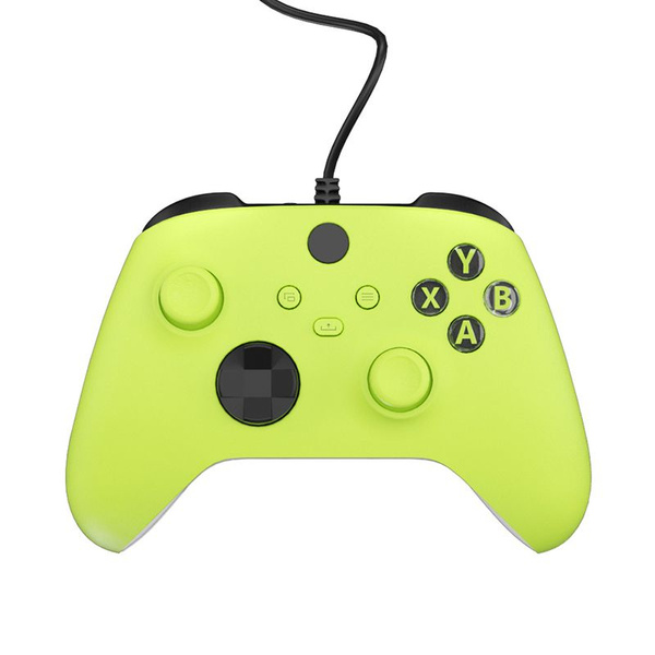 Xbox Геймпад Проводной Геймпад Microsoft Xbox Series X/S, желтый ...