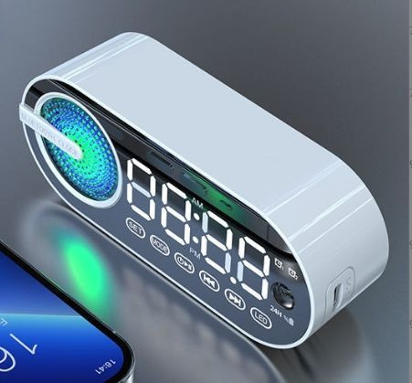 Умный будильник с Bluetooth, мини-динамиком, FM-радио, ночником купить ...