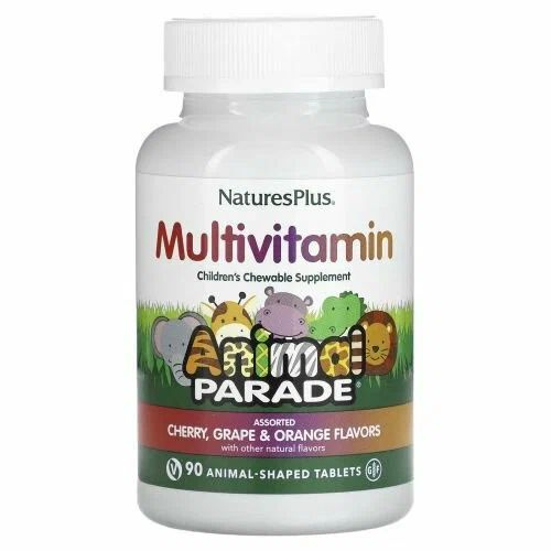 Витамины Multivitamin Animal Parade 90 таблеток - купить с доставкой по ...