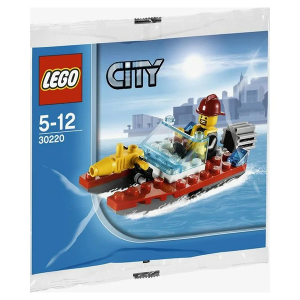 Конструктор LEGO City 30220 Пожарный Катер - купить с доставкой по ...