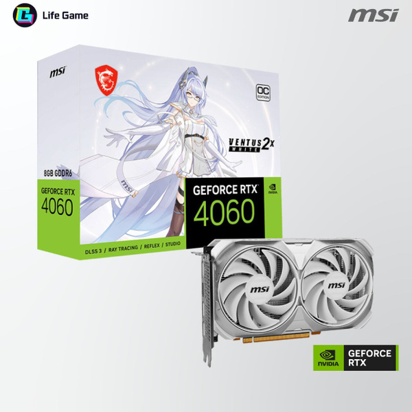 Видеокарта NVIDIA GeForce RTX 4060, 8 ГБ GDDR6 - купить по низким ценам ...
