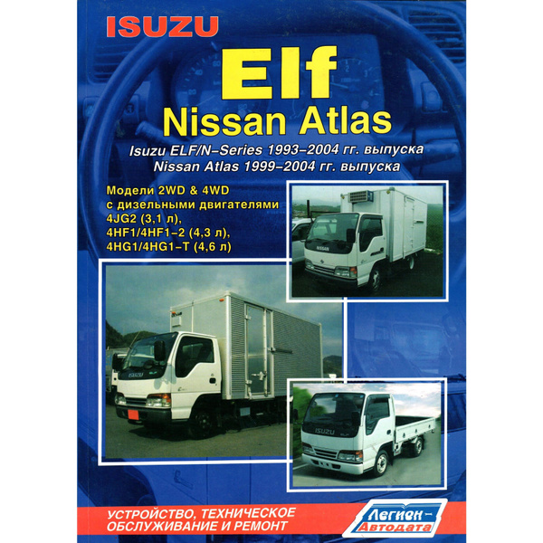 Isuzu ELF Nissan Atlas, Isuzu Elf/N -series 1993-2004 гг выпуска ...